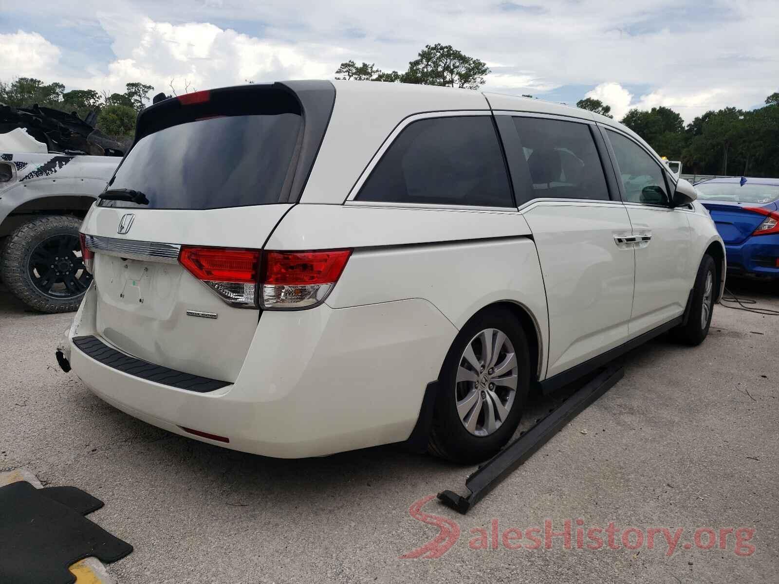 5FNRL5H34HB020128 2017 HONDA ODYSSEY