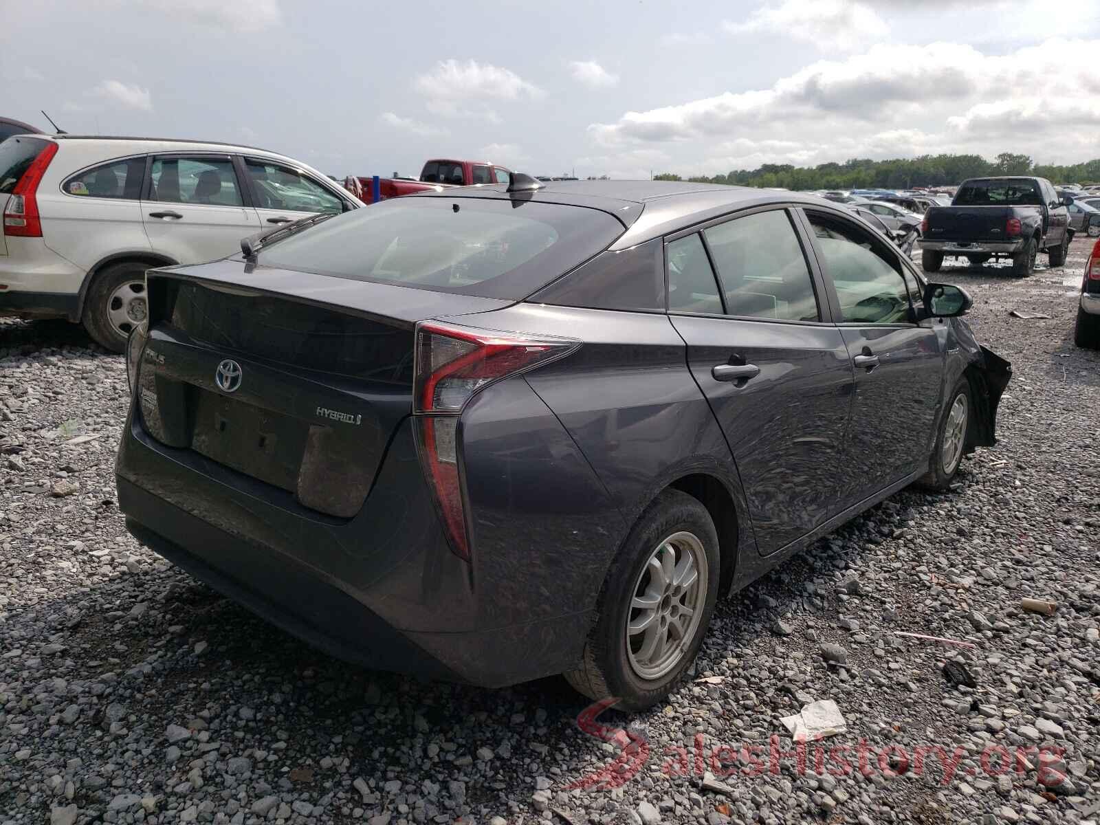 JTDKBRFU5G3013868 2016 TOYOTA PRIUS