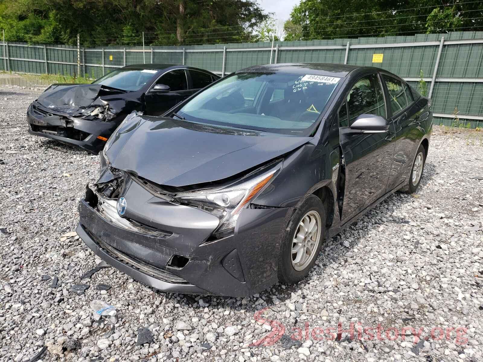 JTDKBRFU5G3013868 2016 TOYOTA PRIUS