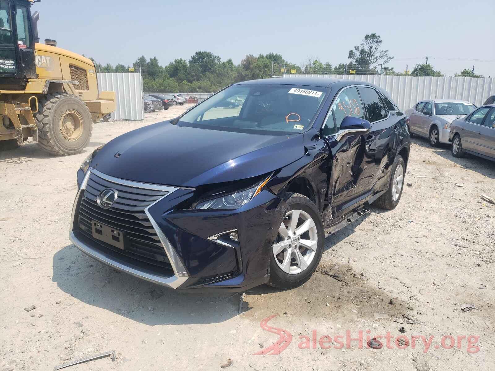 2T2ZZMCA0HC069972 2017 LEXUS RX350