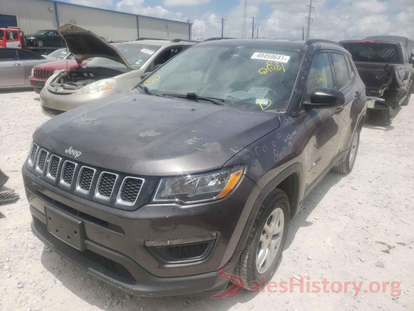 3C4NJCAB8HT629461 2017 JEEP COMPASS