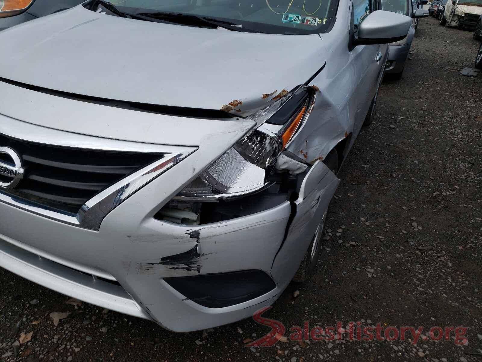 3N1CN7AP5KL870399 2019 NISSAN VERSA