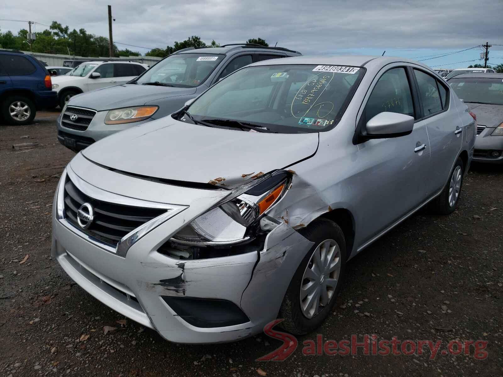 3N1CN7AP5KL870399 2019 NISSAN VERSA