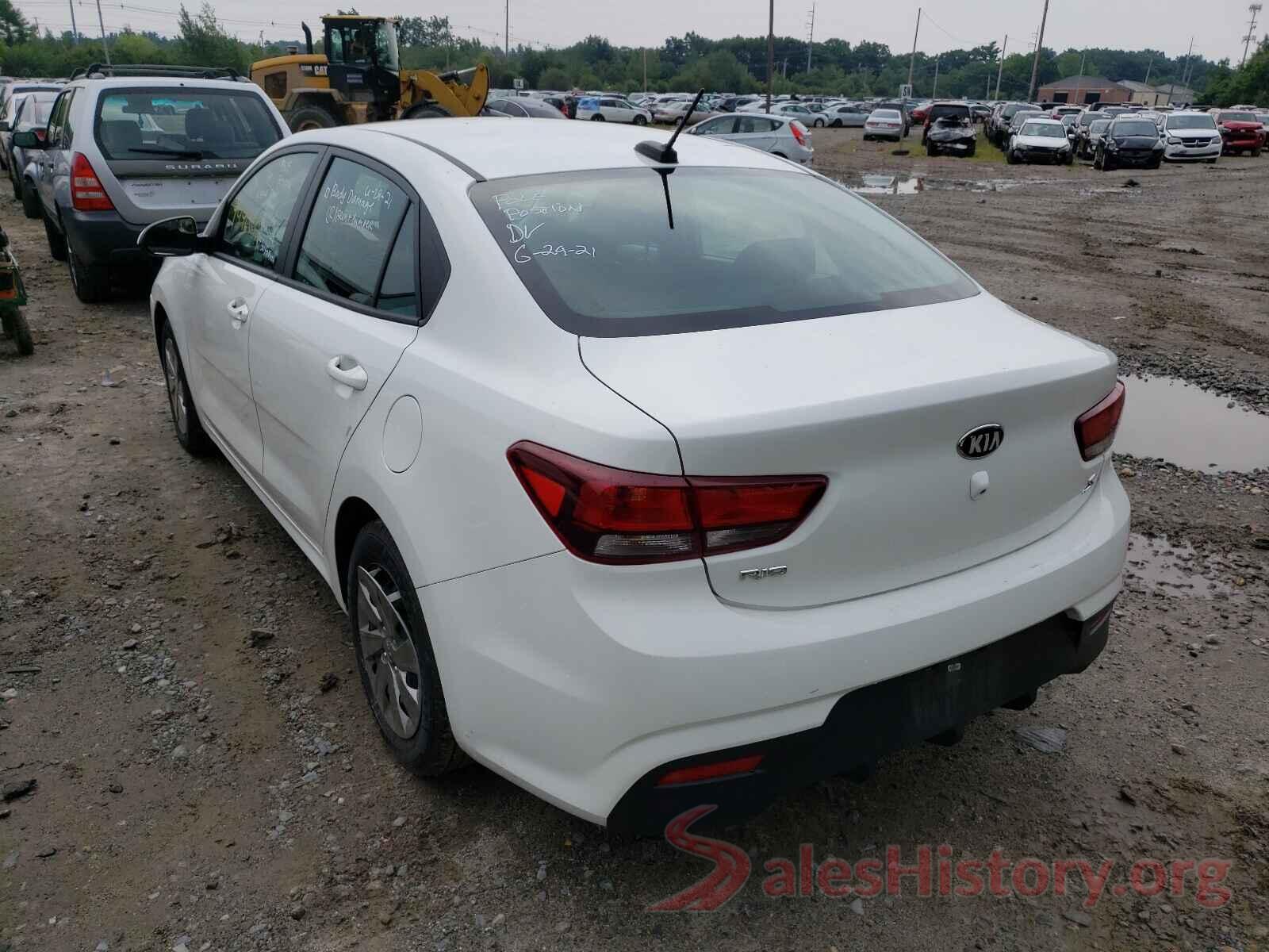 3KPA24AB0KE172707 2019 KIA RIO