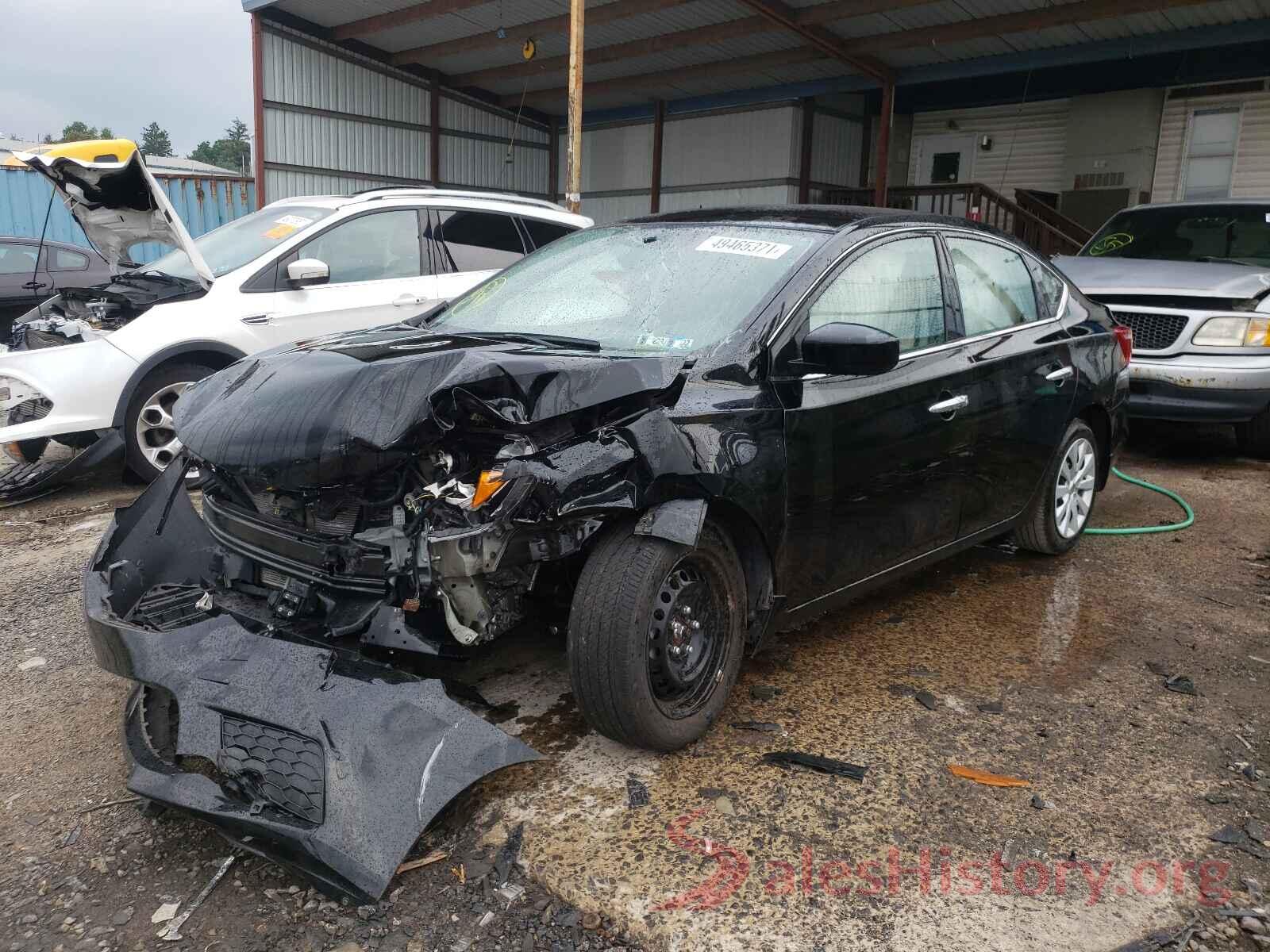 3N1AB7APXKY405846 2019 NISSAN SENTRA