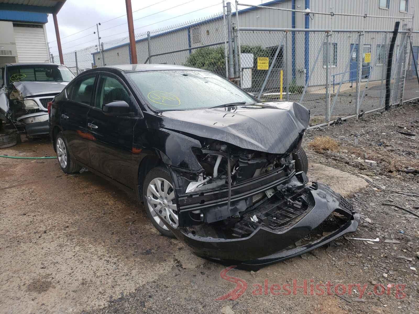 3N1AB7APXKY405846 2019 NISSAN SENTRA