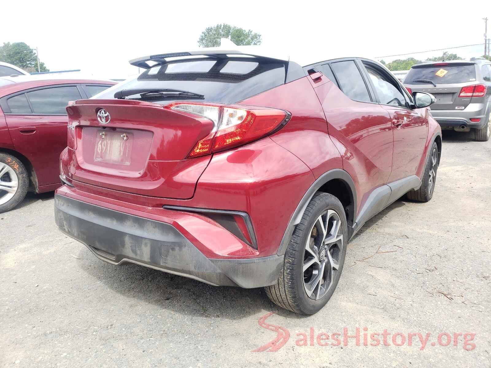 NMTKHMBX1JR007362 2018 TOYOTA C-HR