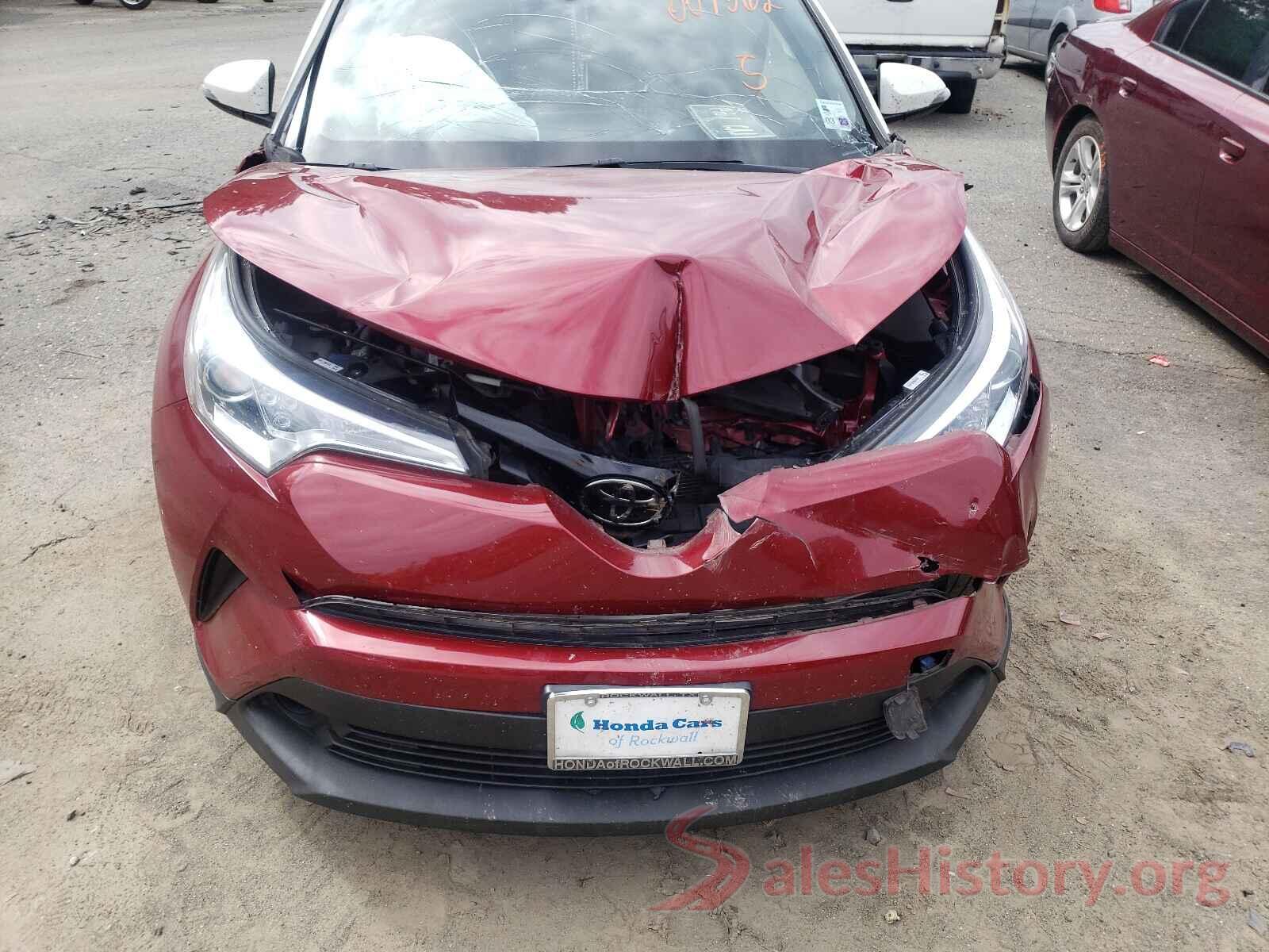 NMTKHMBX1JR007362 2018 TOYOTA C-HR