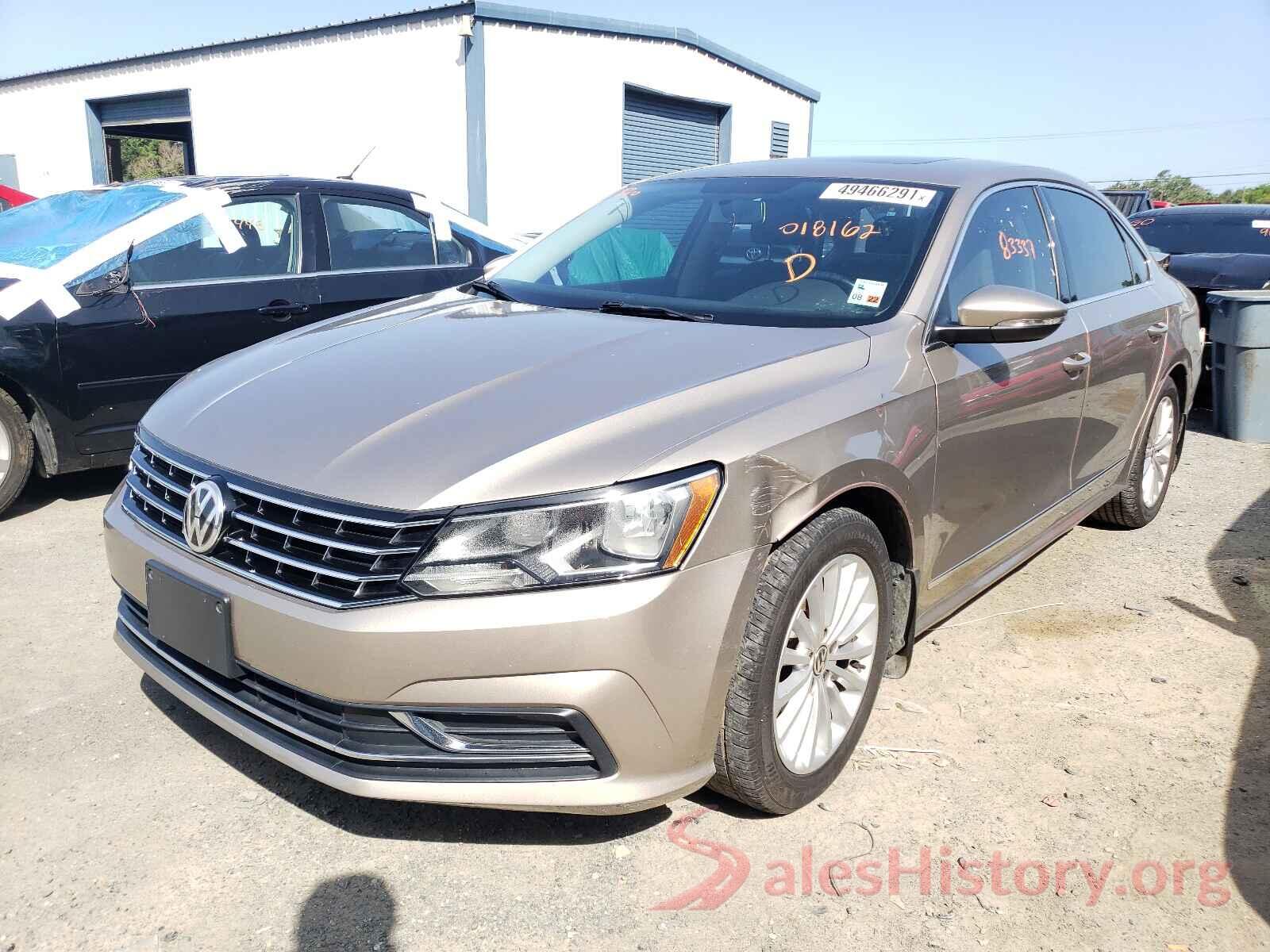 1VWBS7A31GC018162 2016 VOLKSWAGEN PASSAT