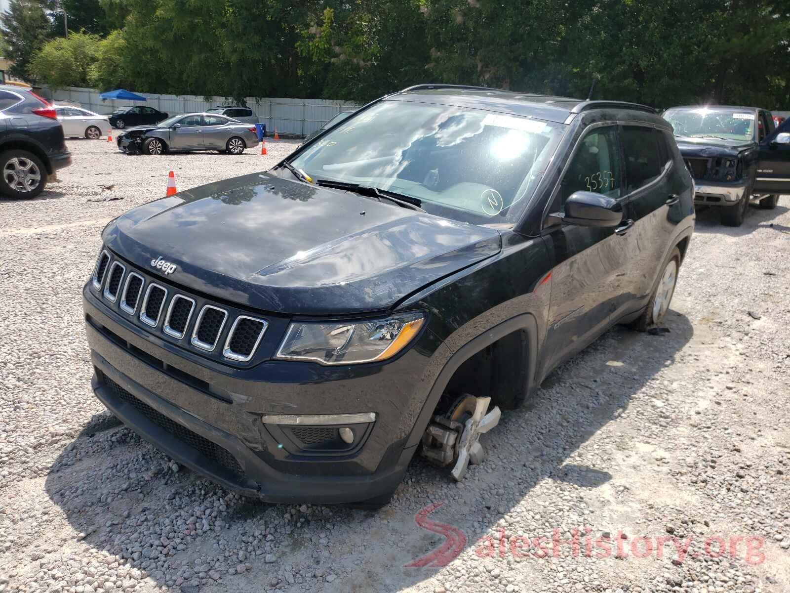 3C4NJCBB7KT852242 2019 JEEP COMPASS