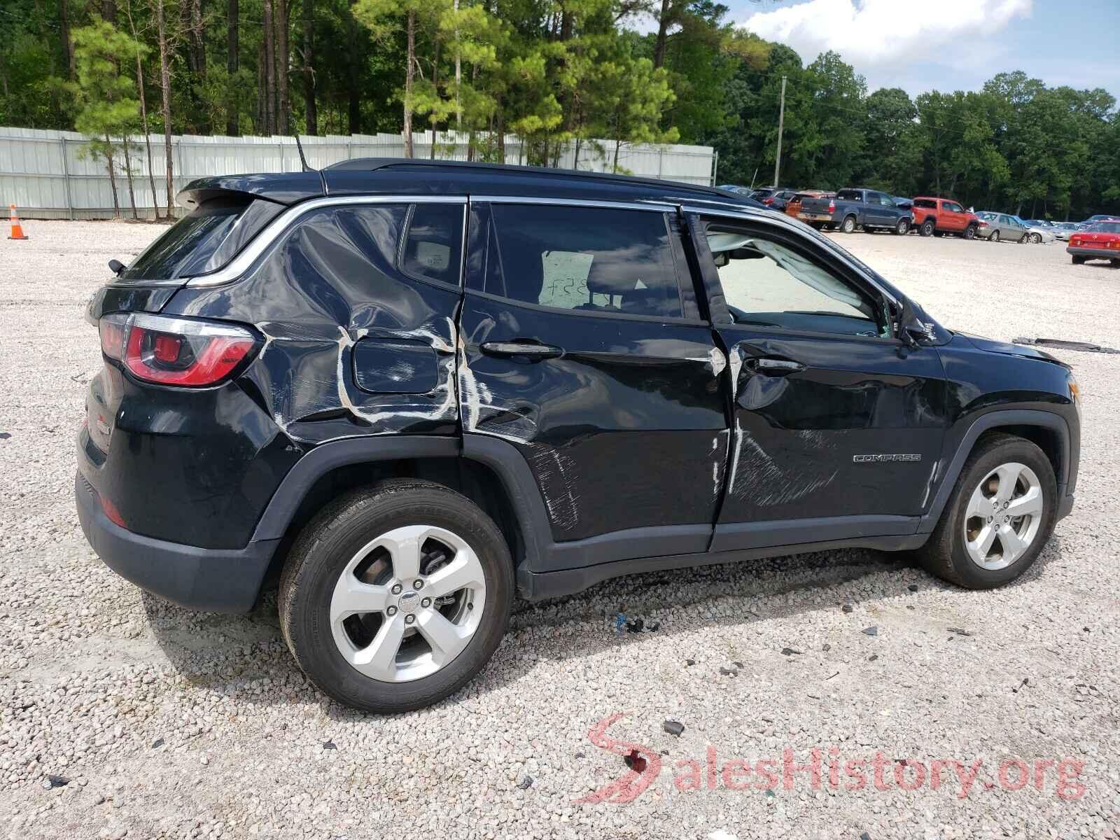 3C4NJCBB7KT852242 2019 JEEP COMPASS