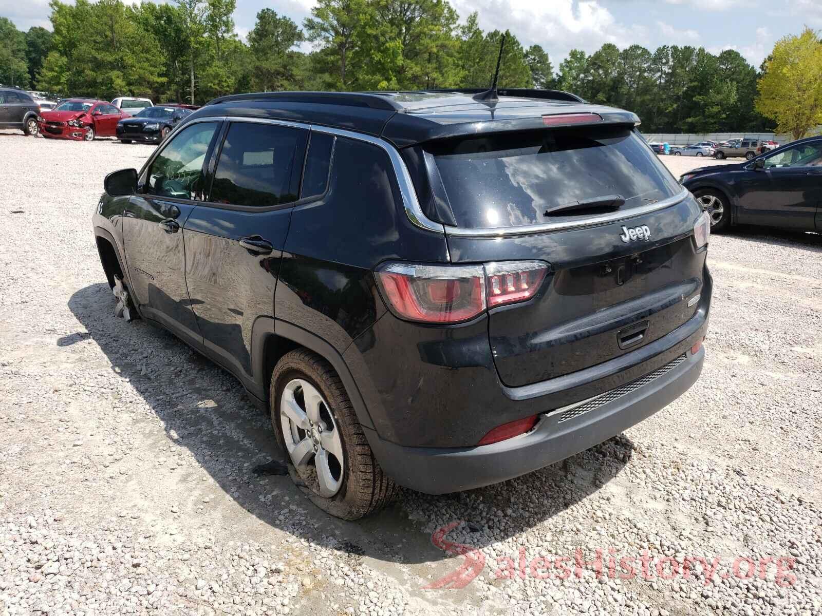 3C4NJCBB7KT852242 2019 JEEP COMPASS