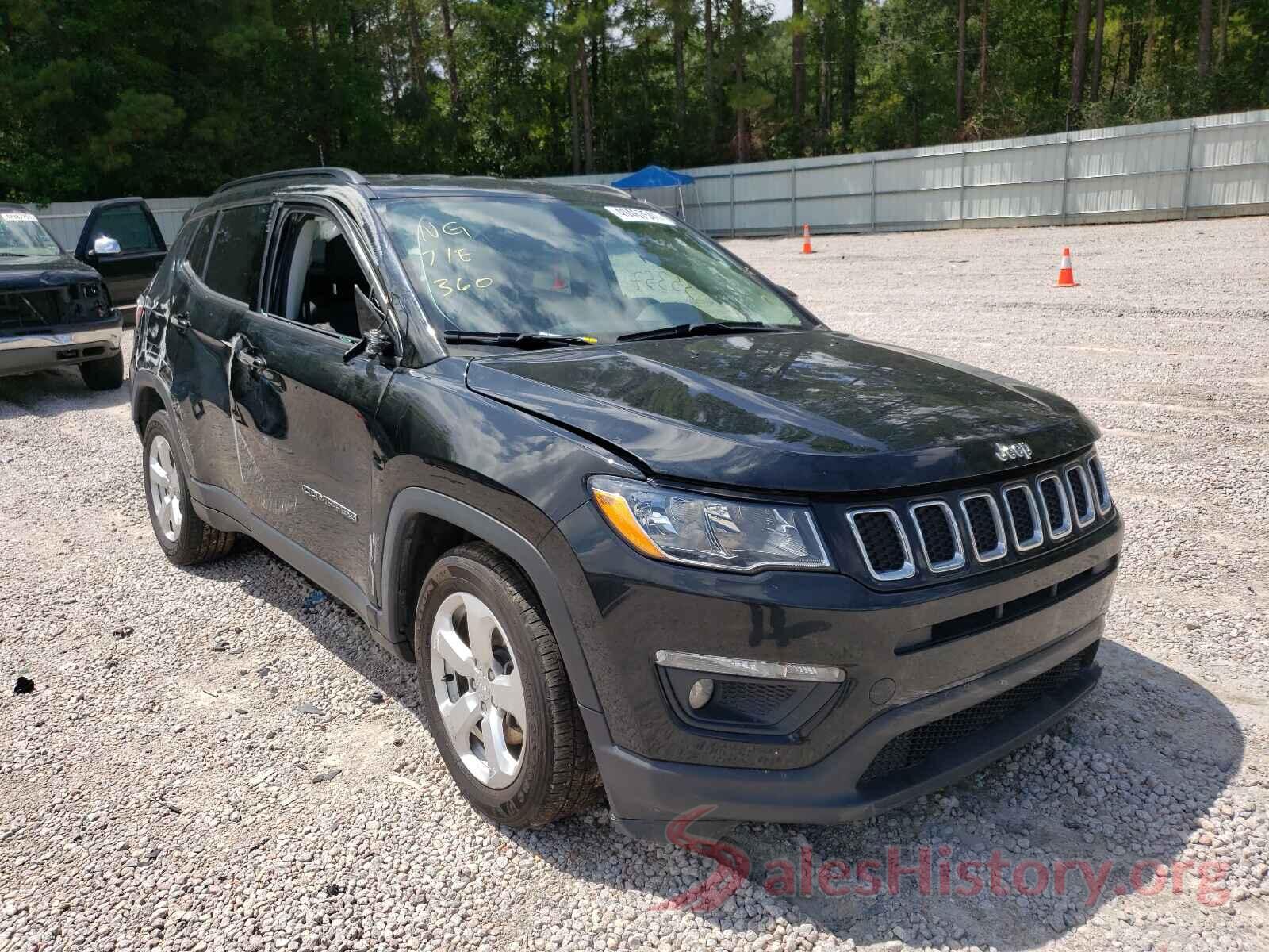 3C4NJCBB7KT852242 2019 JEEP COMPASS