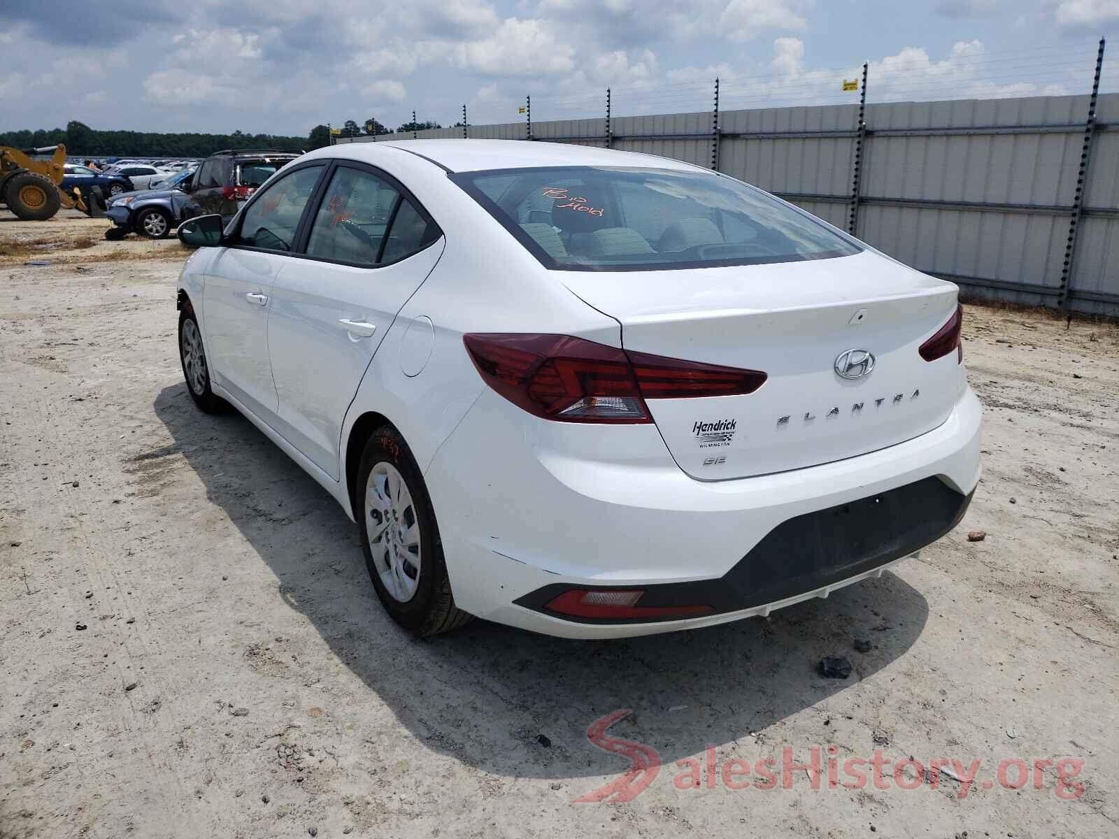 5NPD74LFXKH488691 2019 HYUNDAI ELANTRA