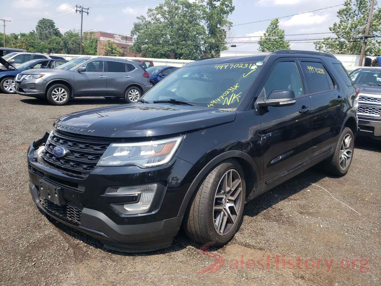 1FM5K8GT2HGE07511 2017 FORD EXPLORER