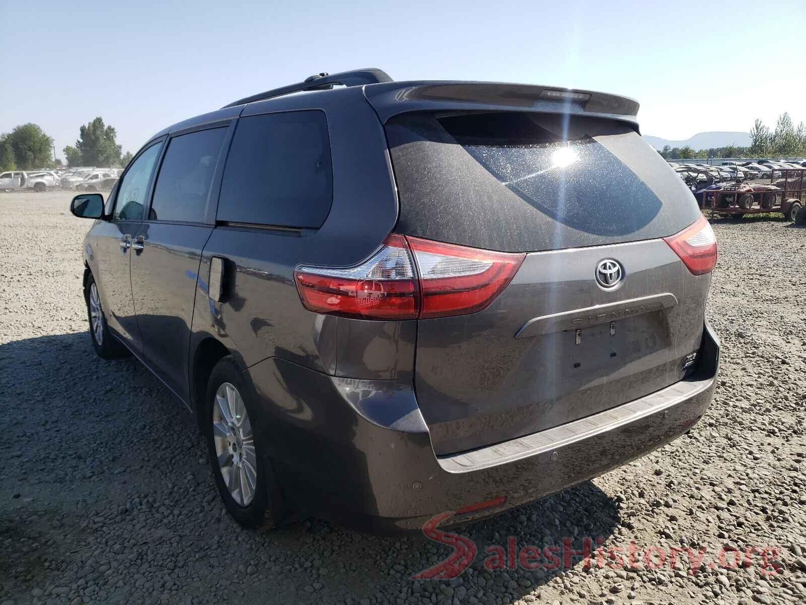 5TDDK3DC5GS142255 2016 TOYOTA SIENNA