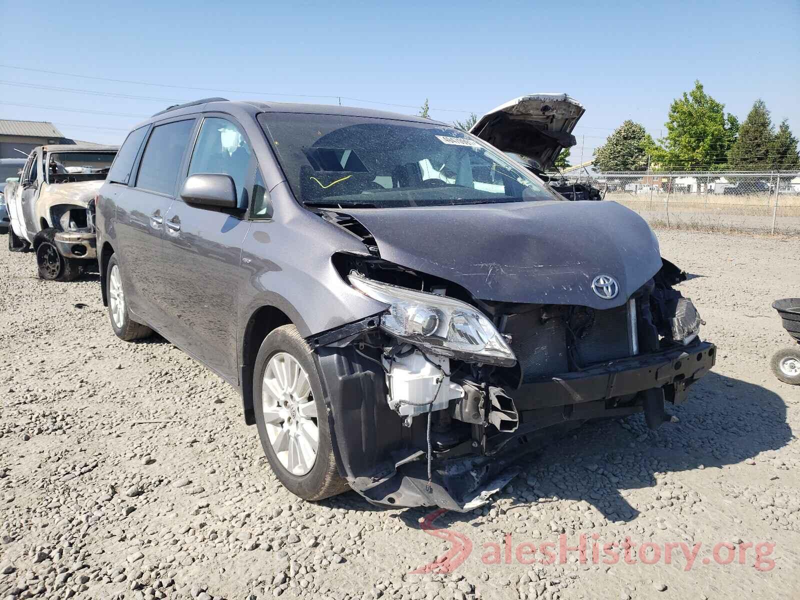 5TDDK3DC5GS142255 2016 TOYOTA SIENNA