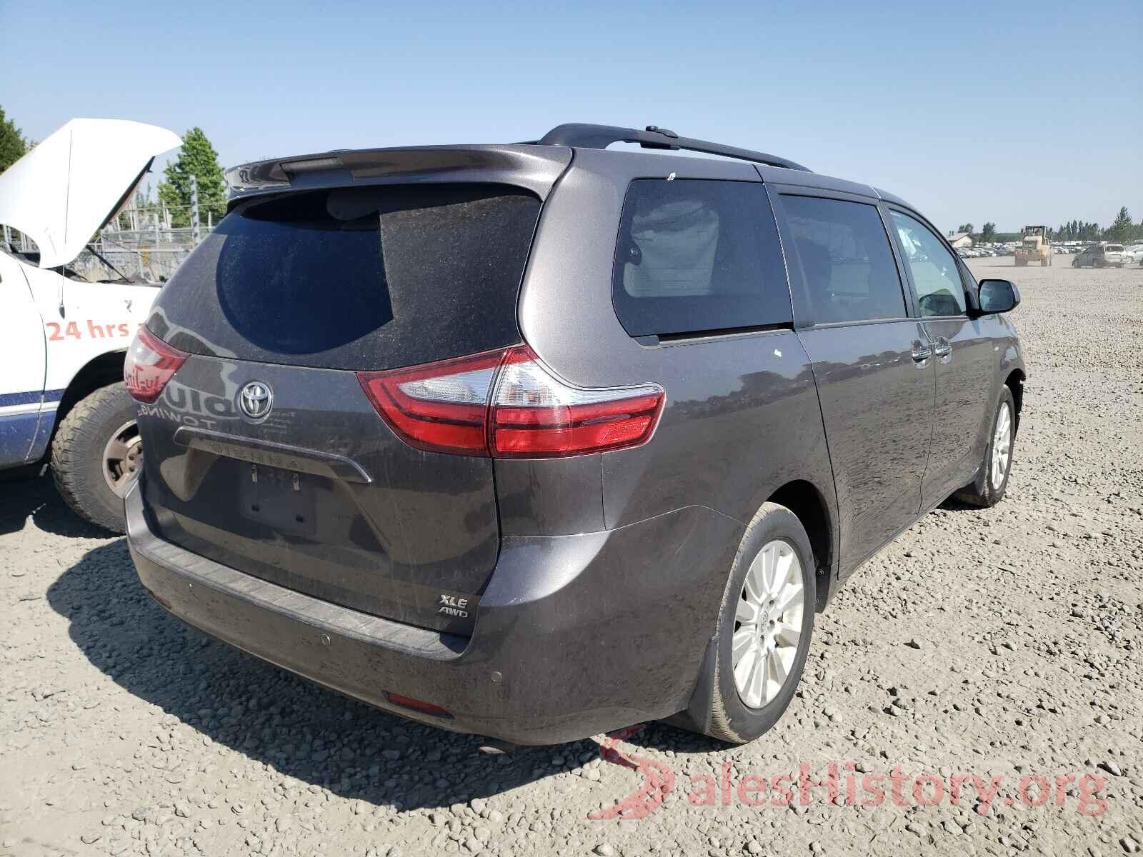 5TDDK3DC5GS142255 2016 TOYOTA SIENNA