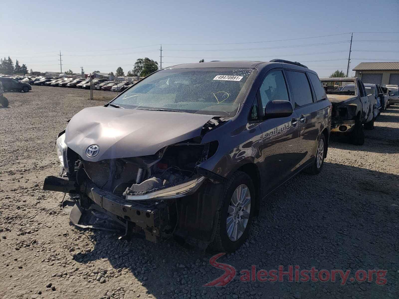 5TDDK3DC5GS142255 2016 TOYOTA SIENNA