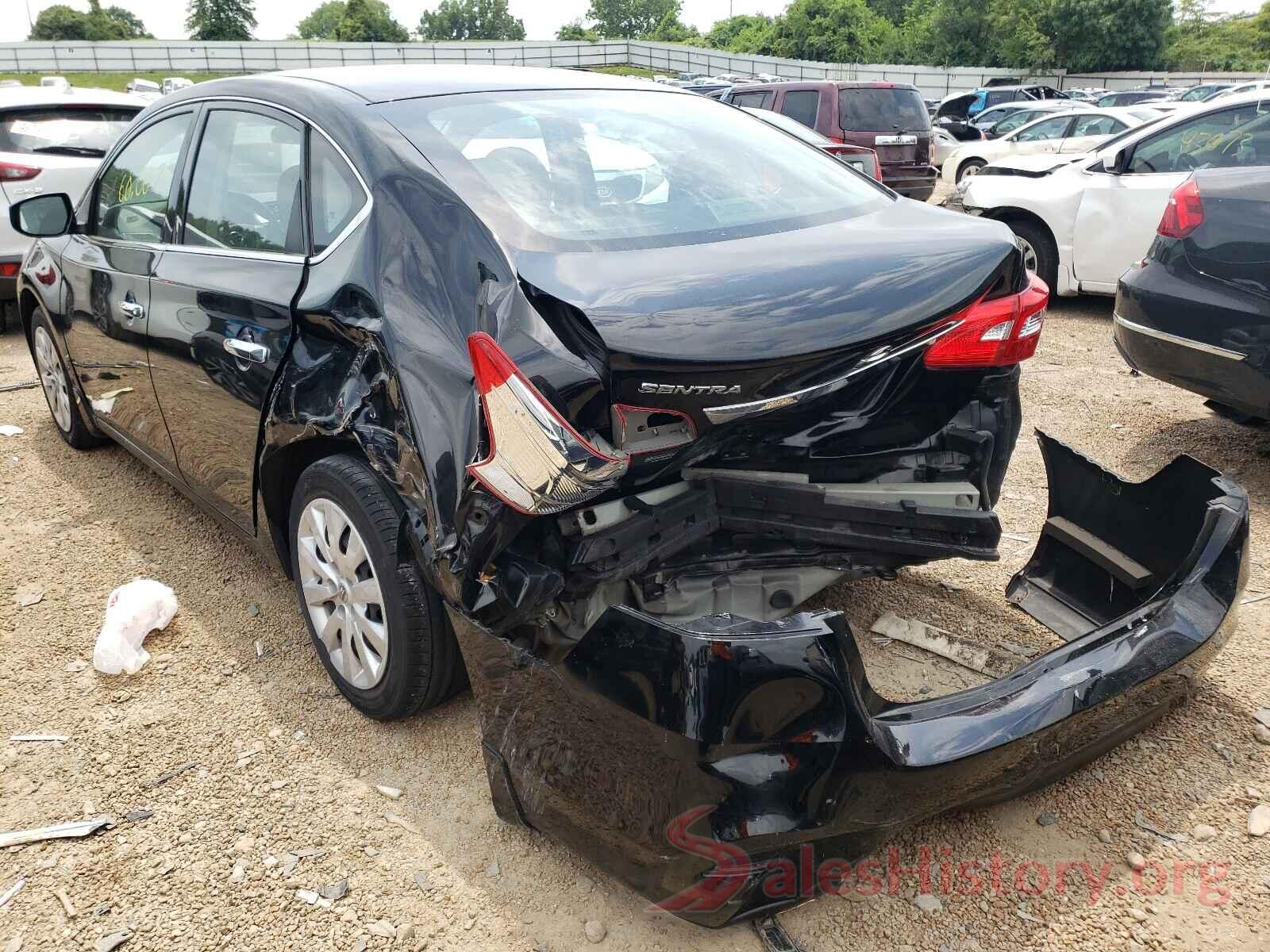 3N1AB7AP9GY260273 2016 NISSAN SENTRA