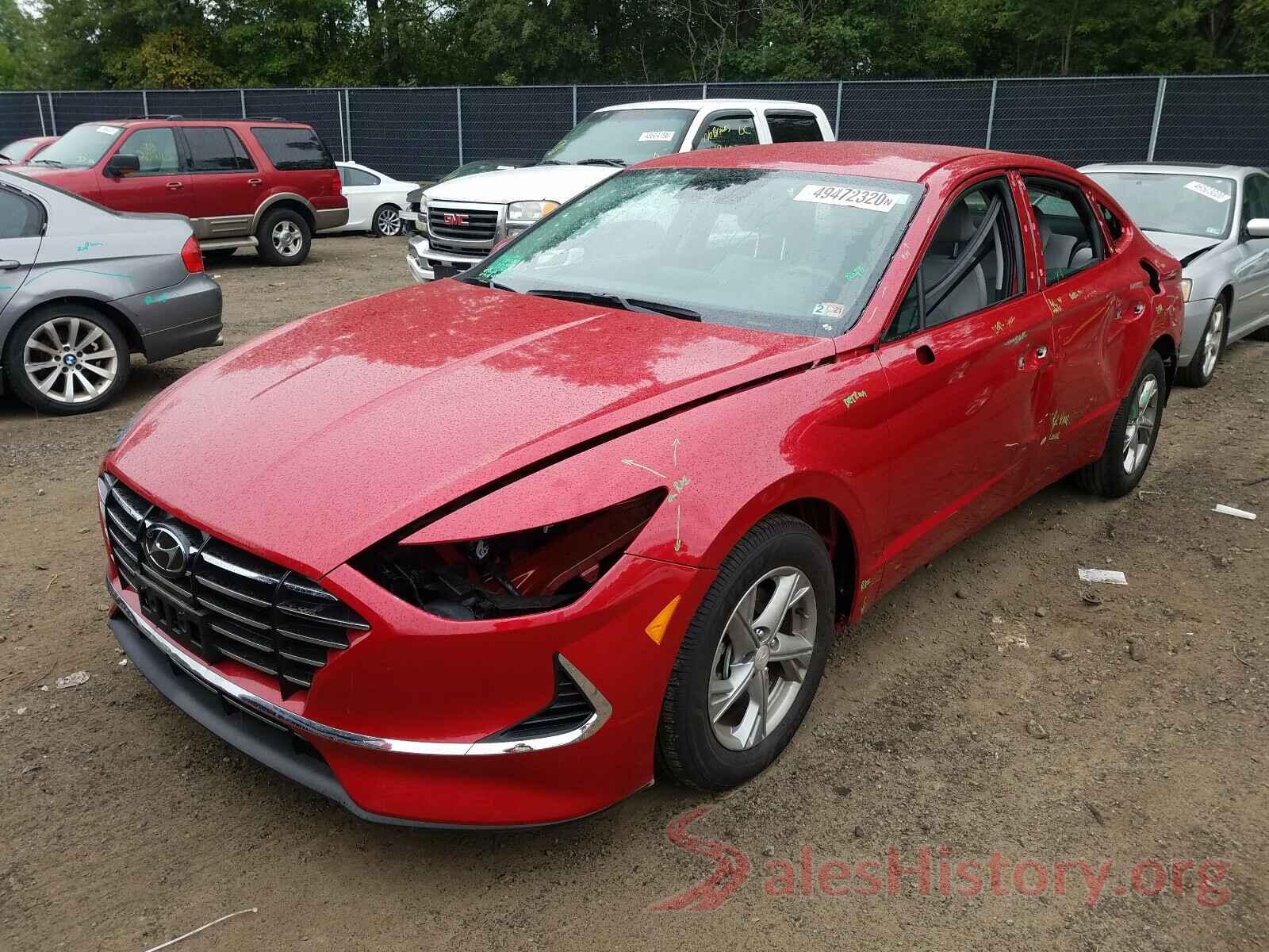 5NPEG4JA4LH036040 2020 HYUNDAI SONATA