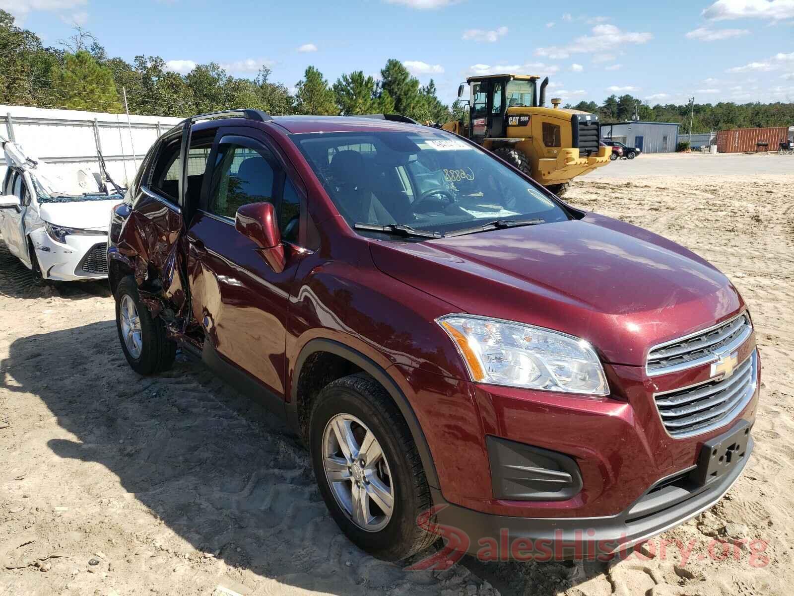 3GNCJPSB0GL170817 2016 CHEVROLET TRACKER