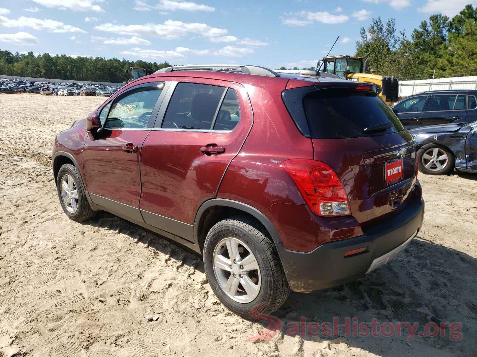 3GNCJPSB0GL170817 2016 CHEVROLET TRACKER