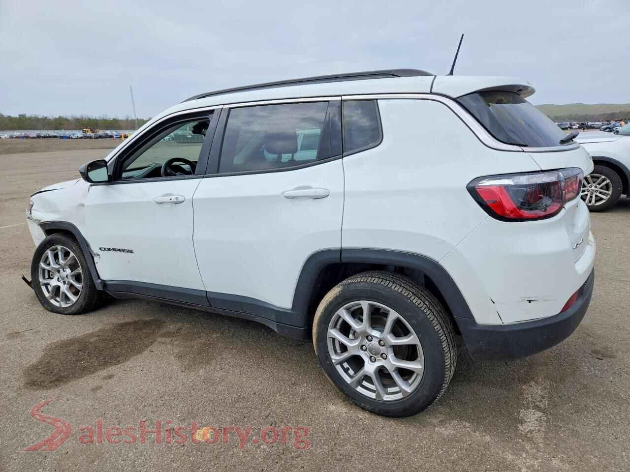 2022 JEEP COMPASS VIN 3C4NJDFB1NT204562, front view