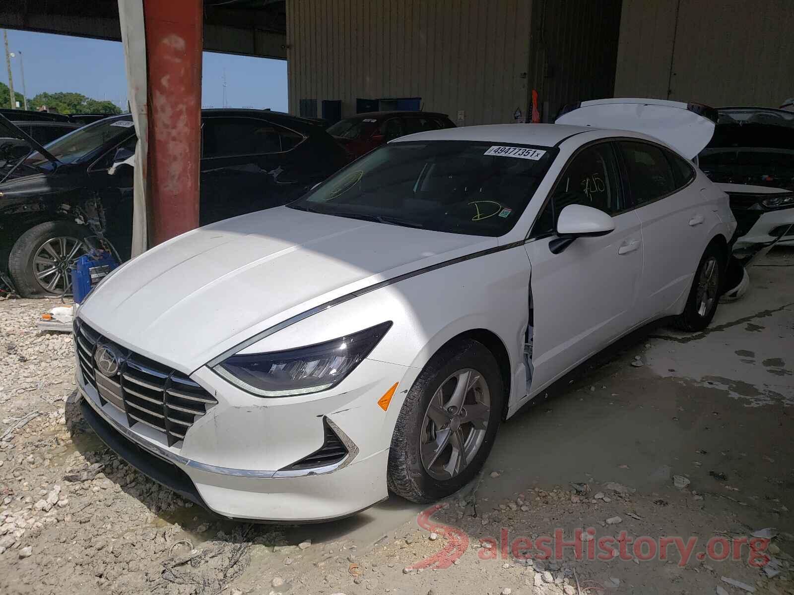 5NPEG4JA4MH063160 2021 HYUNDAI SONATA