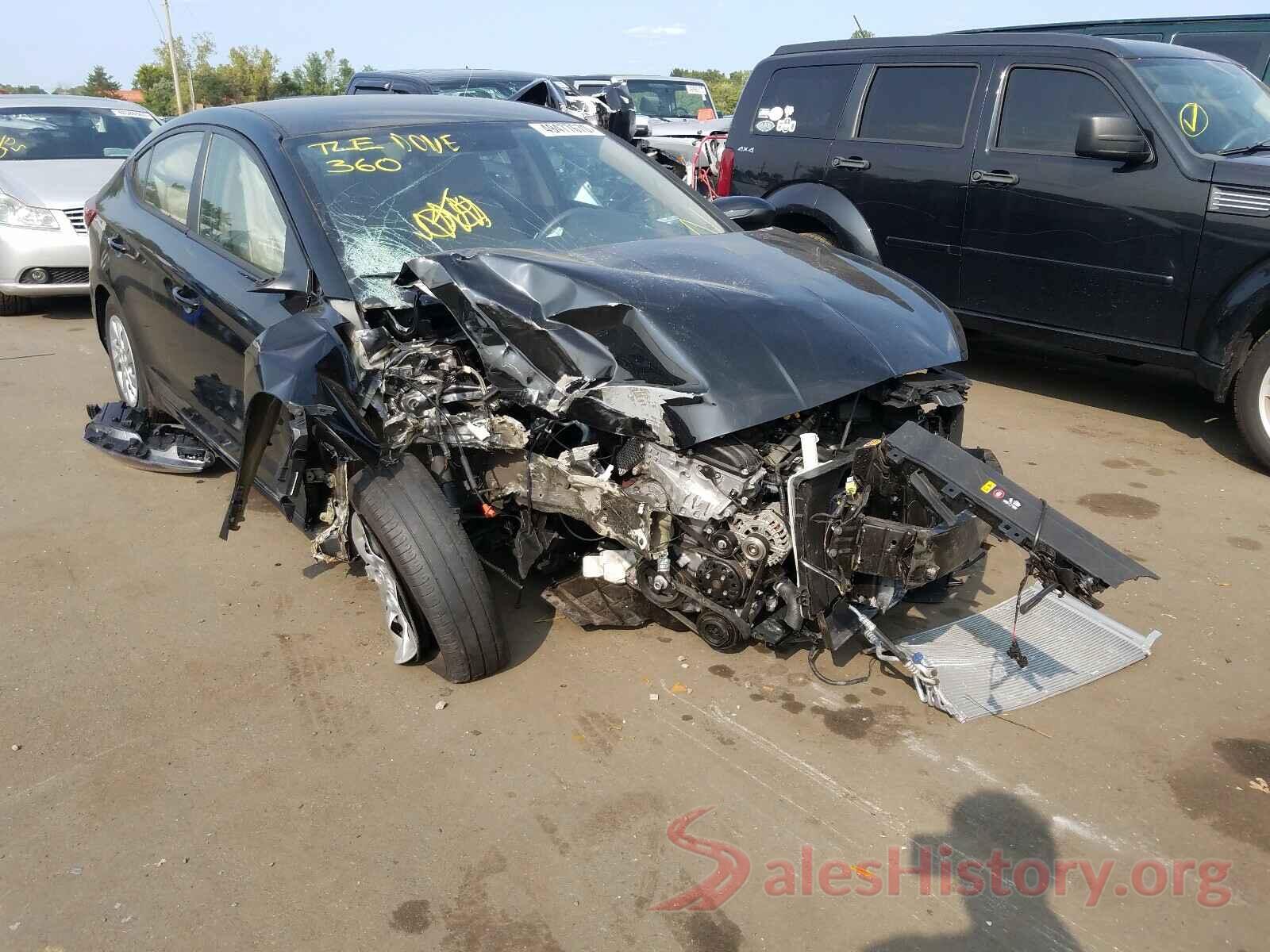 KMHD74LF5KU816648 2019 HYUNDAI ELANTRA