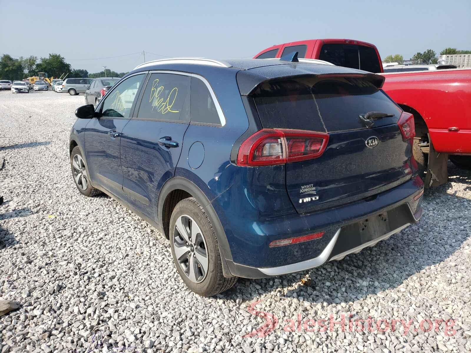 KNDCB3LC2H5060343 2017 KIA NIRO