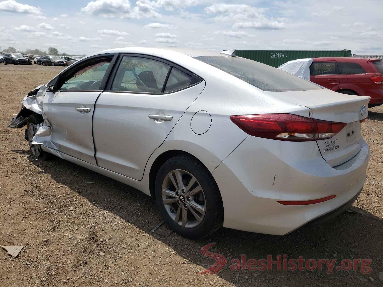 5NPD84LF7JH355513 2018 HYUNDAI ELANTRA