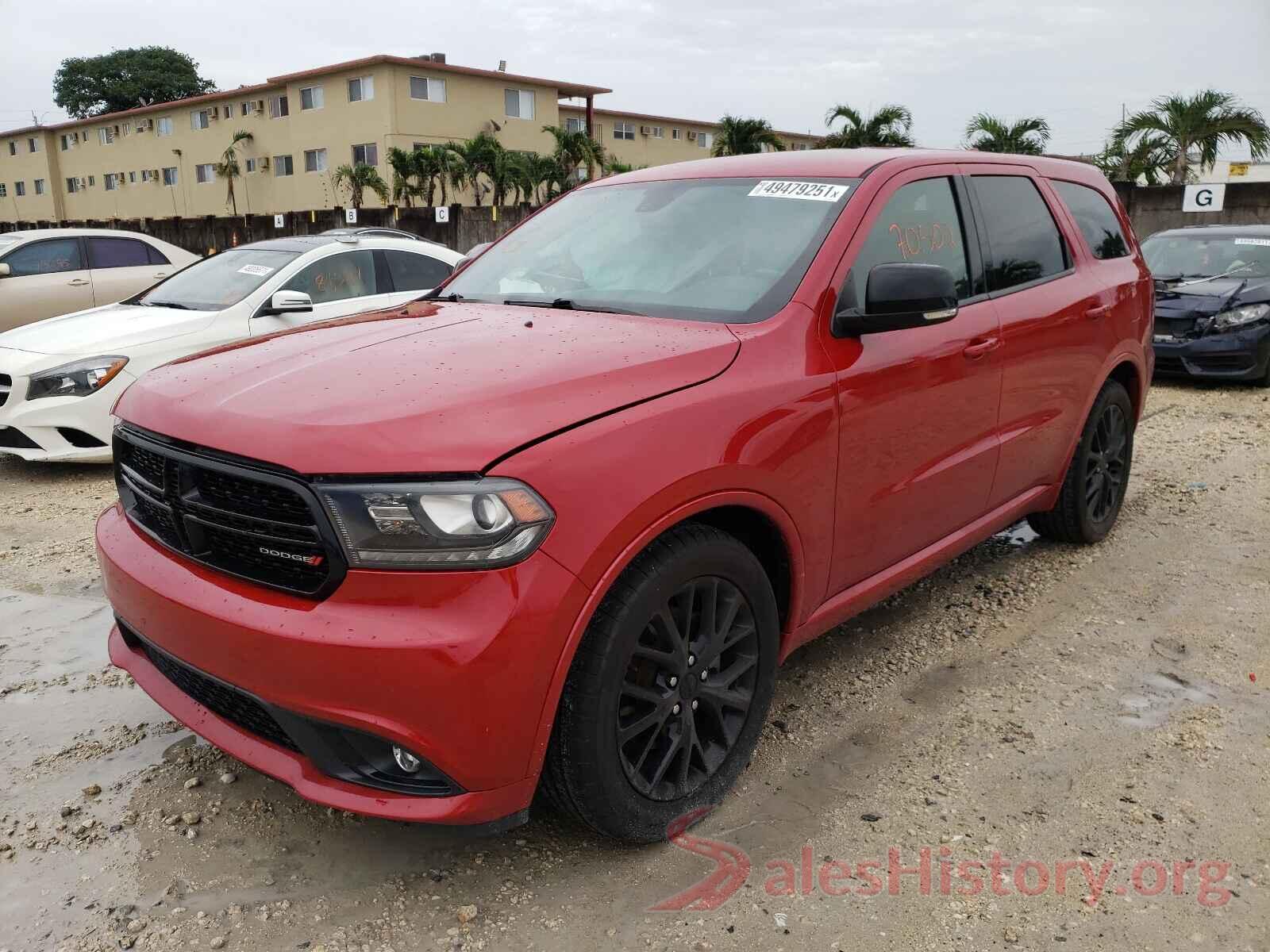 1C4SDHCT0GC441864 2016 DODGE DURANGO