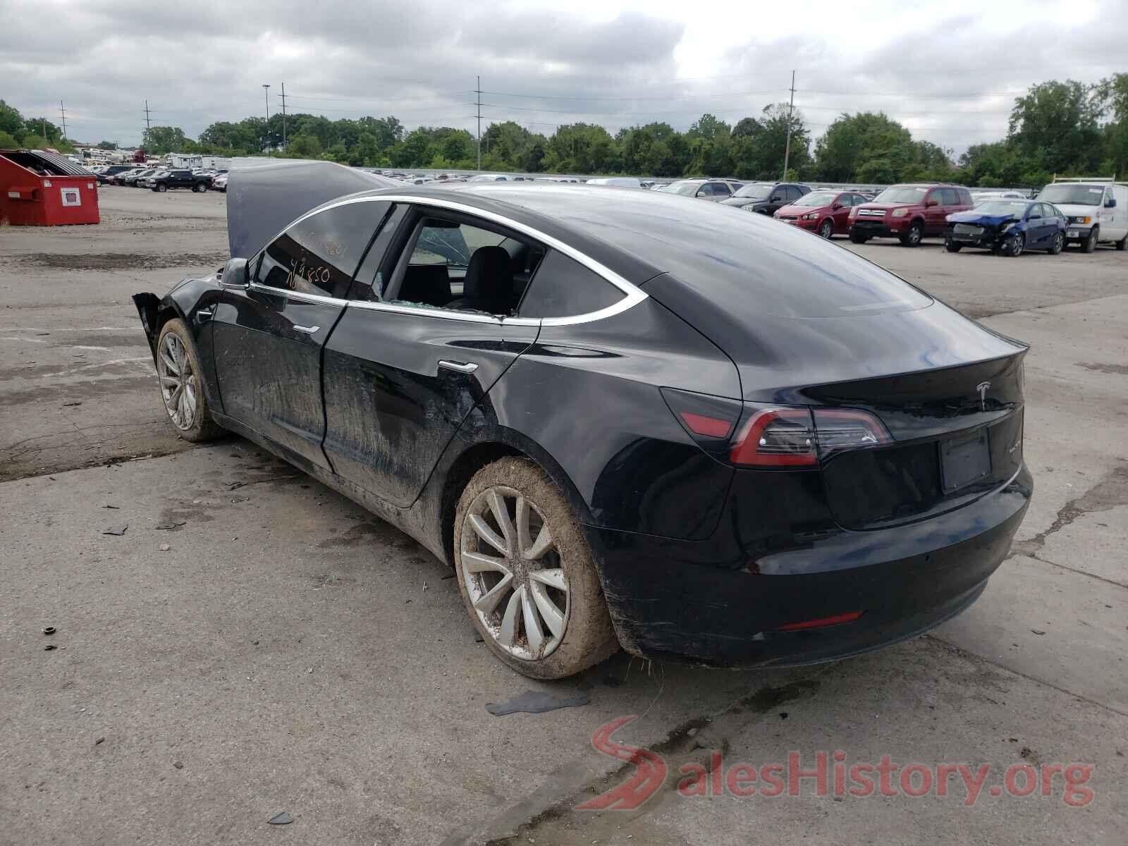 5YJ3E1EB7KF433592 2019 TESLA MODEL 3