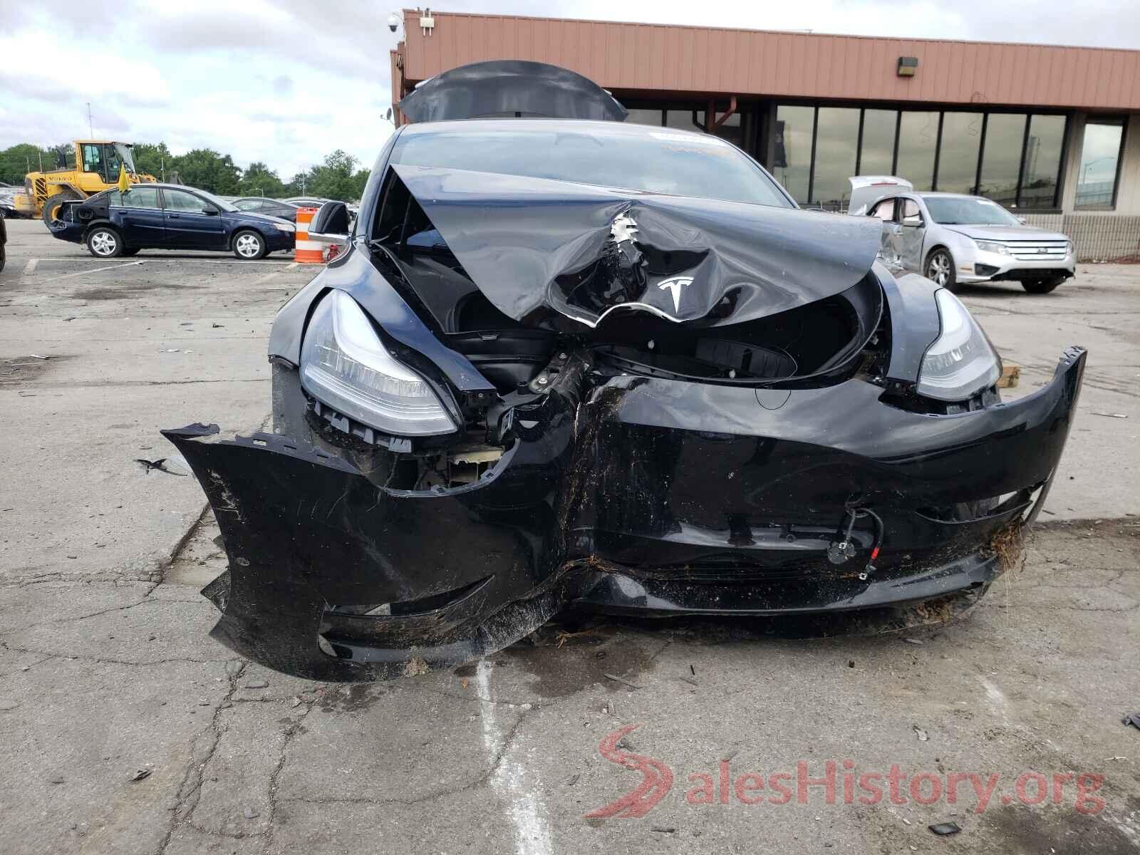 5YJ3E1EB7KF433592 2019 TESLA MODEL 3