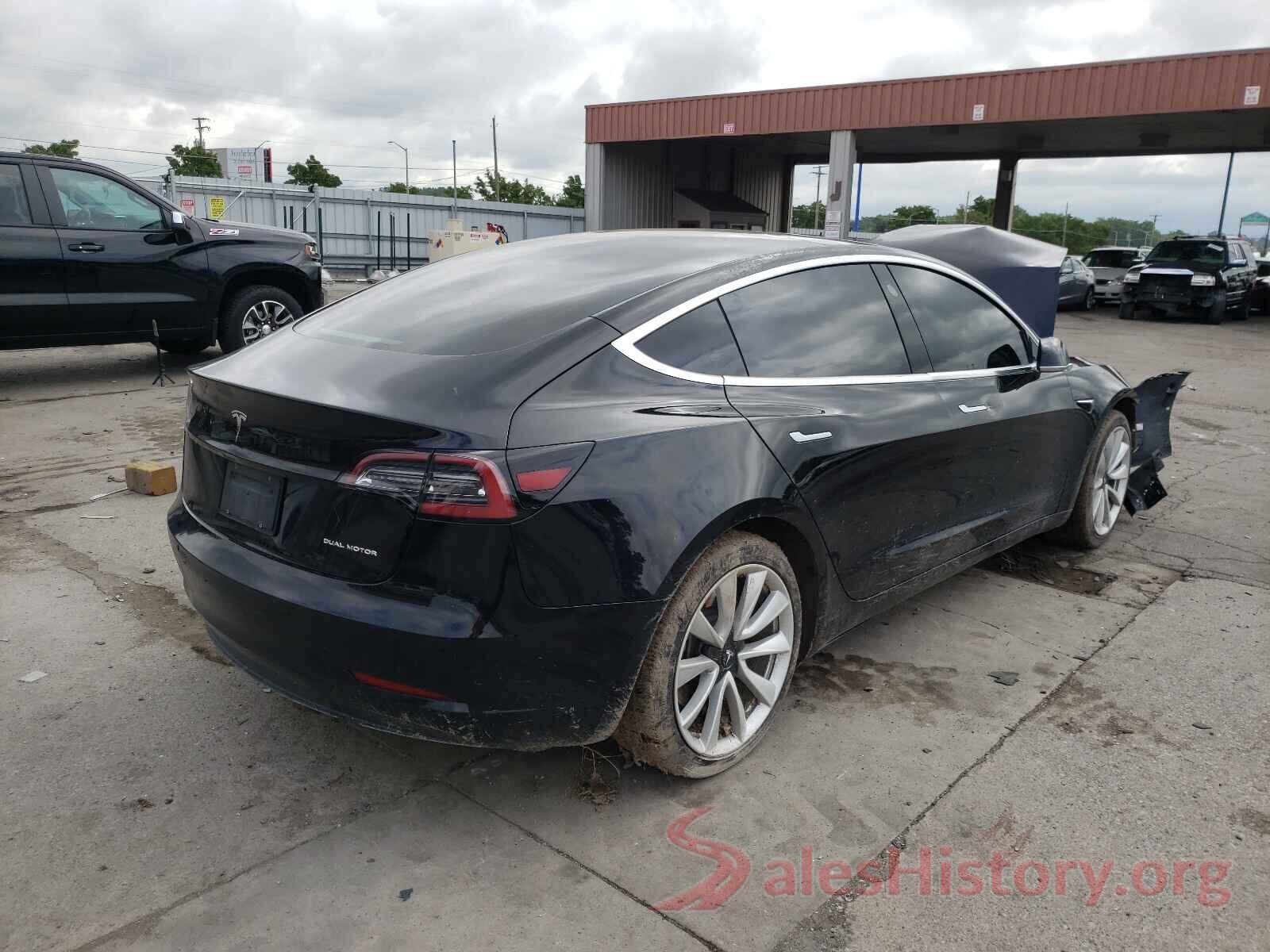 5YJ3E1EB7KF433592 2019 TESLA MODEL 3