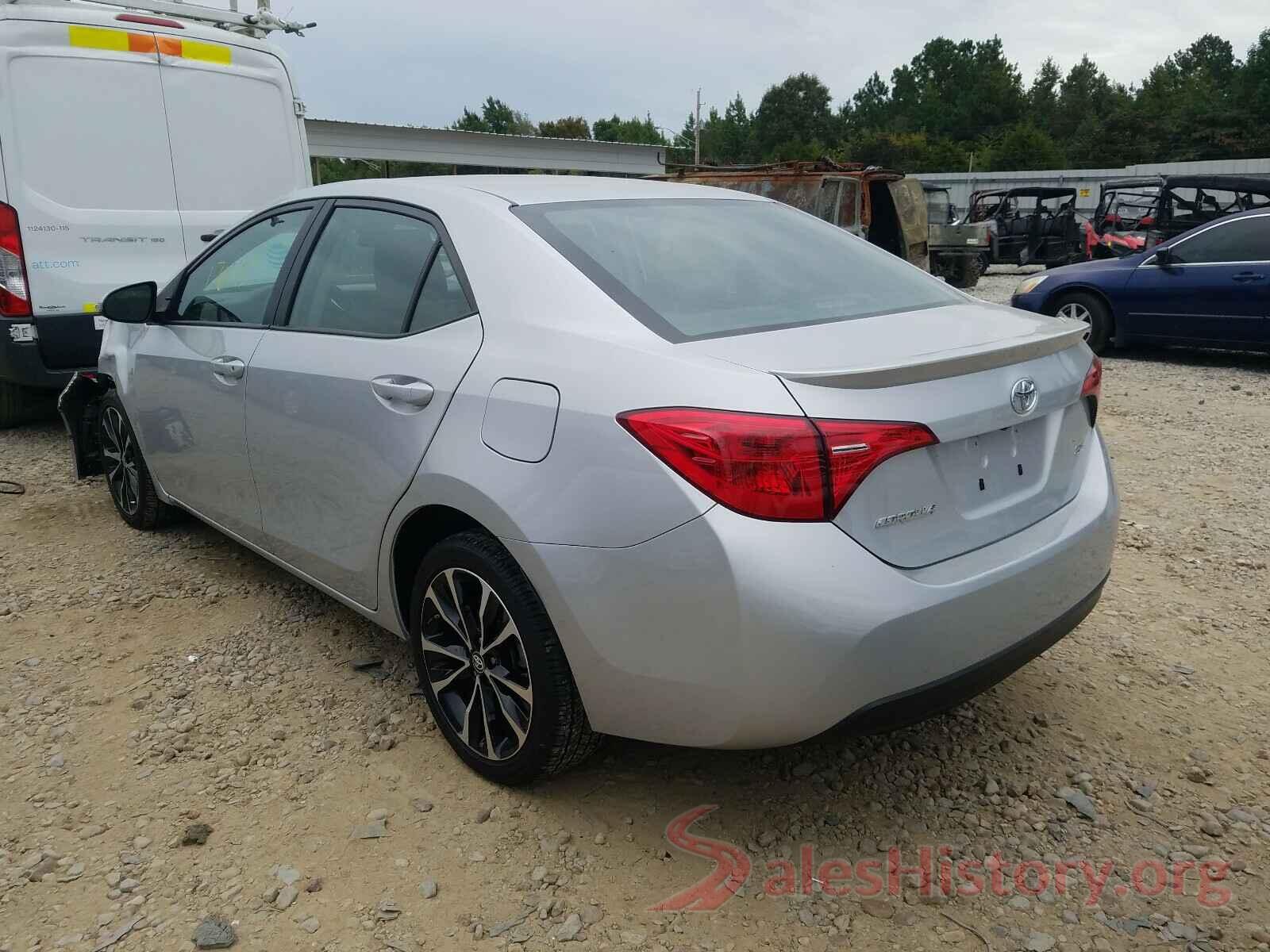 2T1BURHE7KC186646 2019 TOYOTA COROLLA