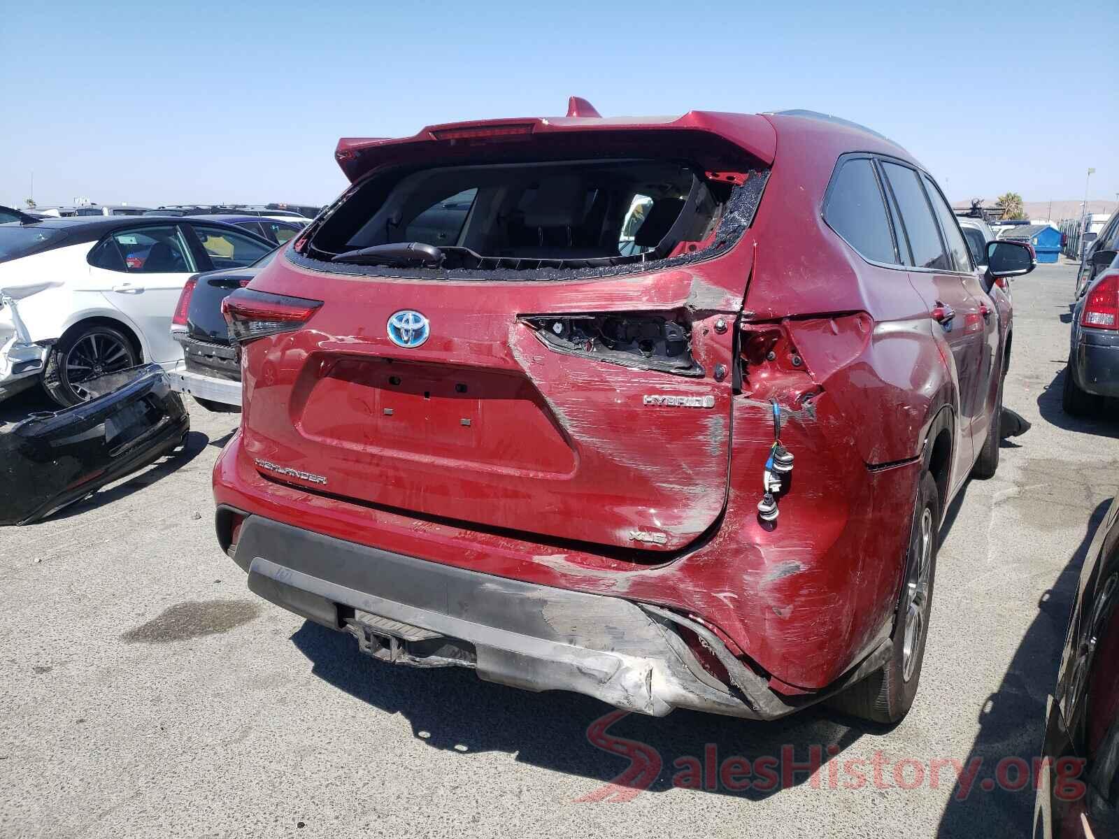 5TDHARAH7LS503163 2020 TOYOTA HIGHLANDER