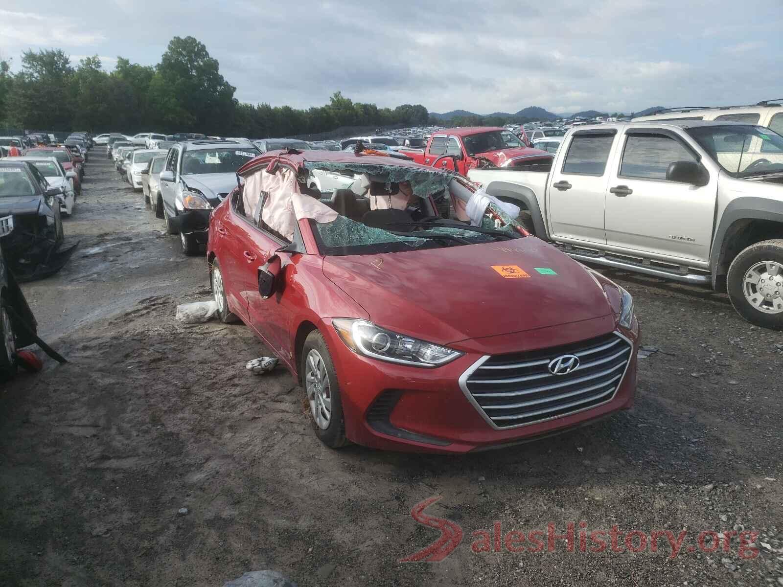 5NPD74LF9JH287752 2018 HYUNDAI ELANTRA