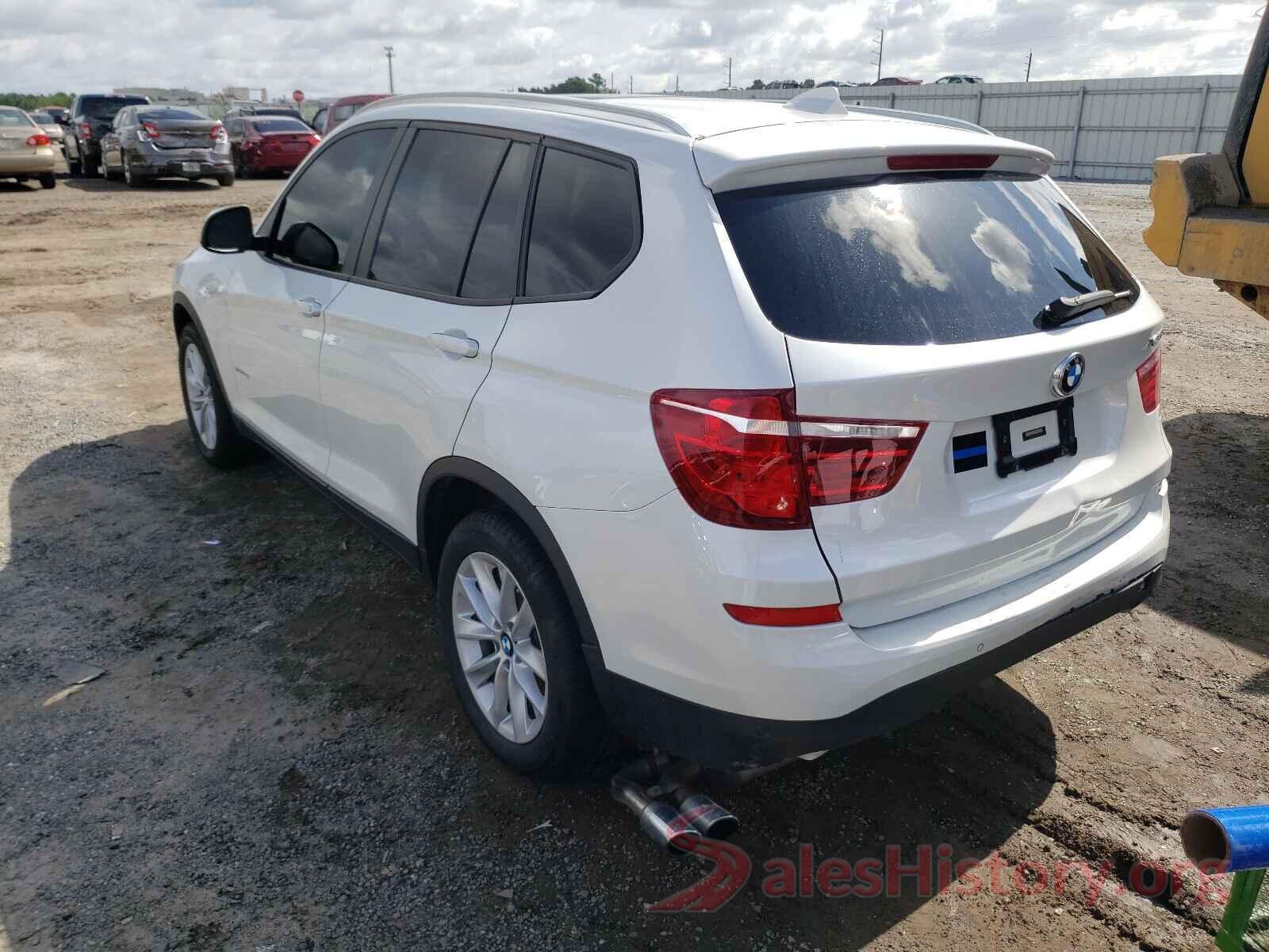 5UXWZ7C33H0X42272 2017 BMW X3