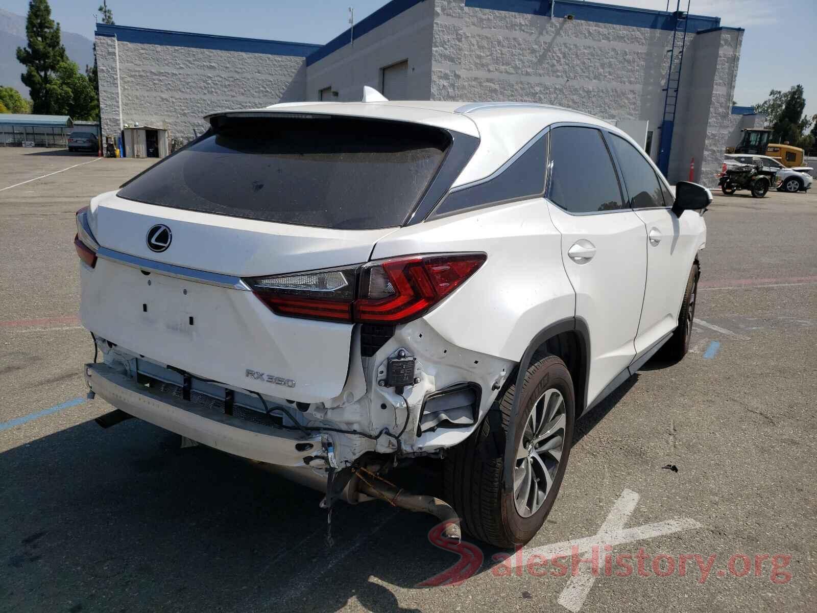 2T2AZMAA9LC152485 2020 LEXUS RX350