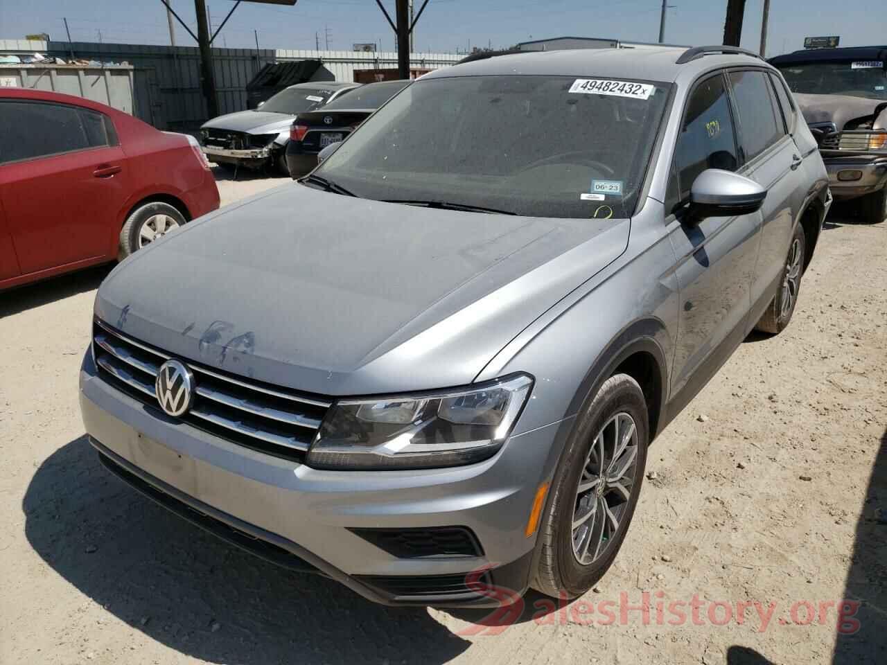 3VV1B7AX0MM023639 2021 VOLKSWAGEN TIGUAN