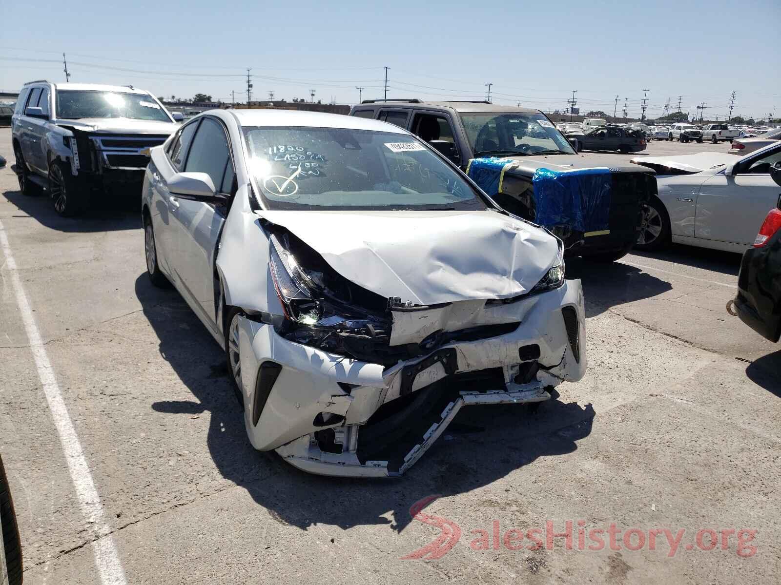 JTDKARFU6K3089546 2019 TOYOTA PRIUS