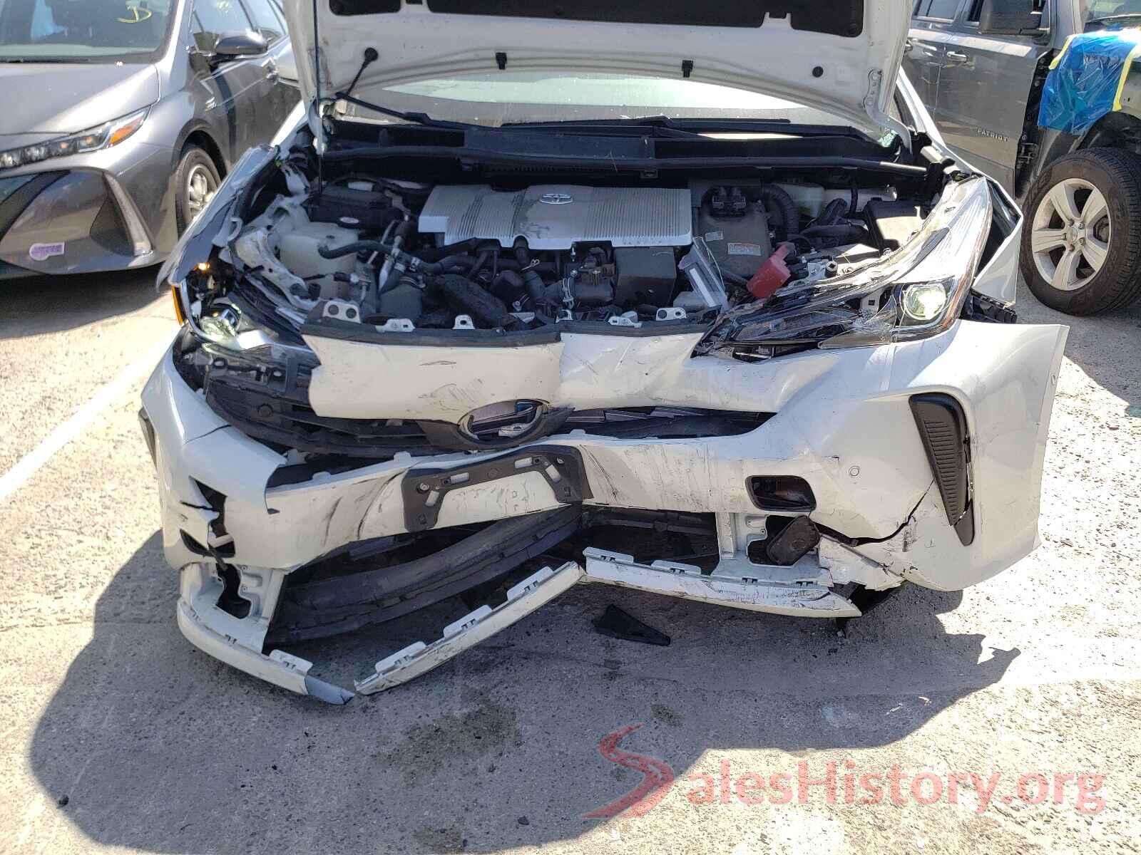 JTDKARFU6K3089546 2019 TOYOTA PRIUS