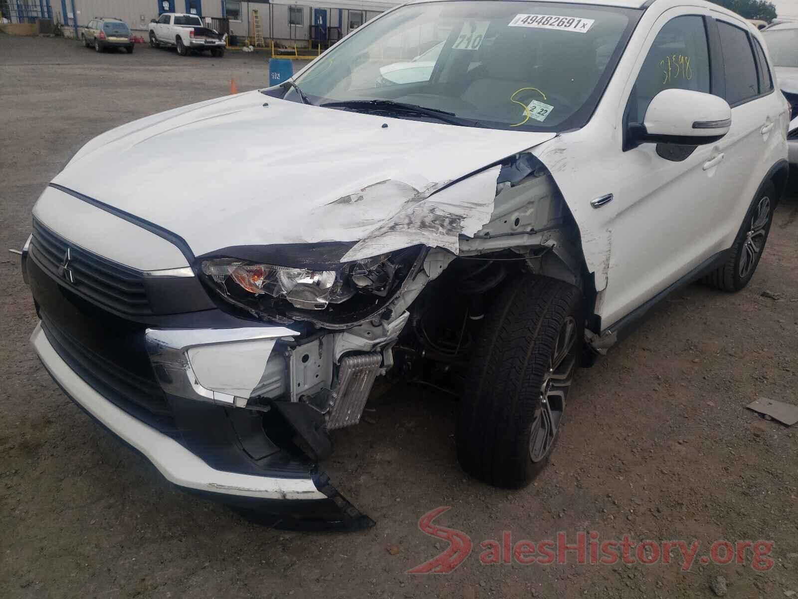 JA4AR3AUXHZ004958 2017 MITSUBISHI OUTLANDER