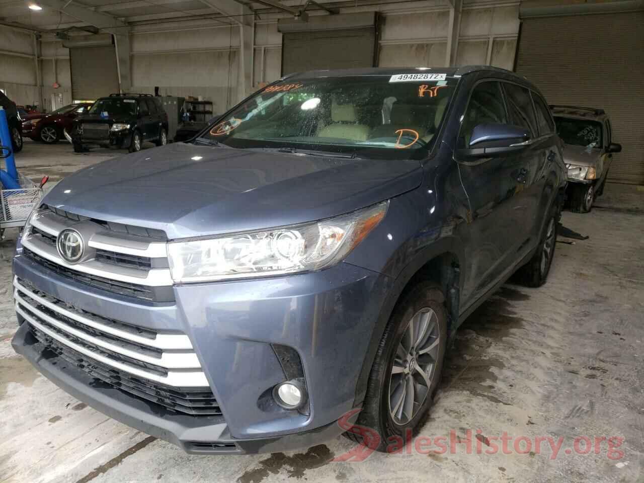 5TDJZRFH6KS934384 2019 TOYOTA HIGHLANDER