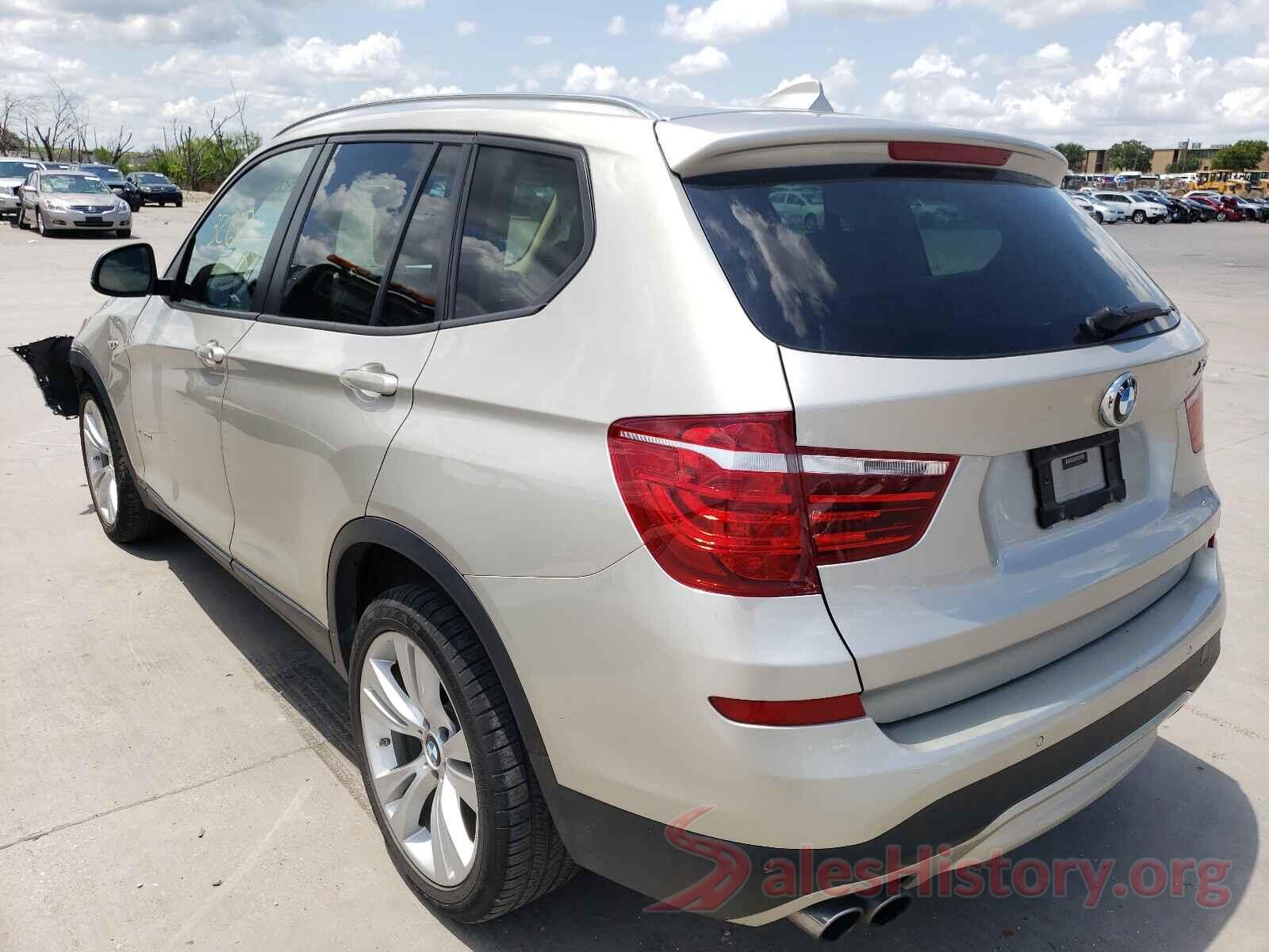 5UXWZ7C58G0R32715 2016 BMW X3