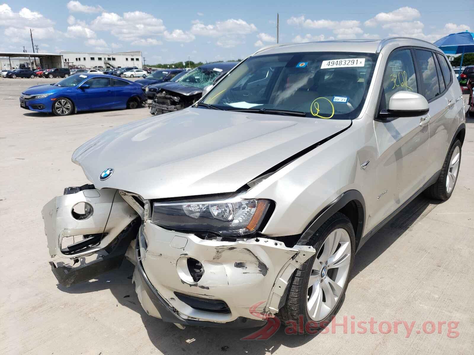 5UXWZ7C58G0R32715 2016 BMW X3