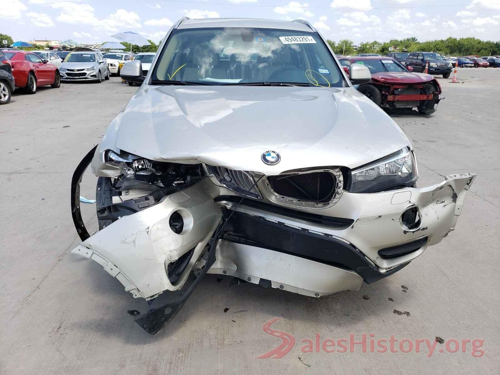 5UXWZ7C58G0R32715 2016 BMW X3