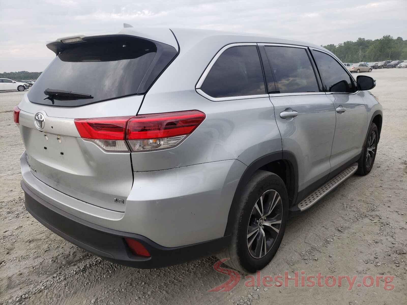 5TDZZRFH3KS347594 2019 TOYOTA HIGHLANDER